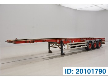 Containerbil/ Växelflak semitrailer Montracon Skelet 40 ft: bild 1