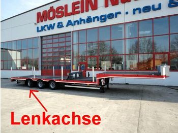 Ny Låg lastare semitrailer för transportering tunga maskiner Möslein 3 Achs Satteltieflader für Fertigteile, Ba: bild 1