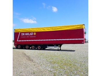 Moving floor semitrailer HA Fog 95m3 Walkingfloor