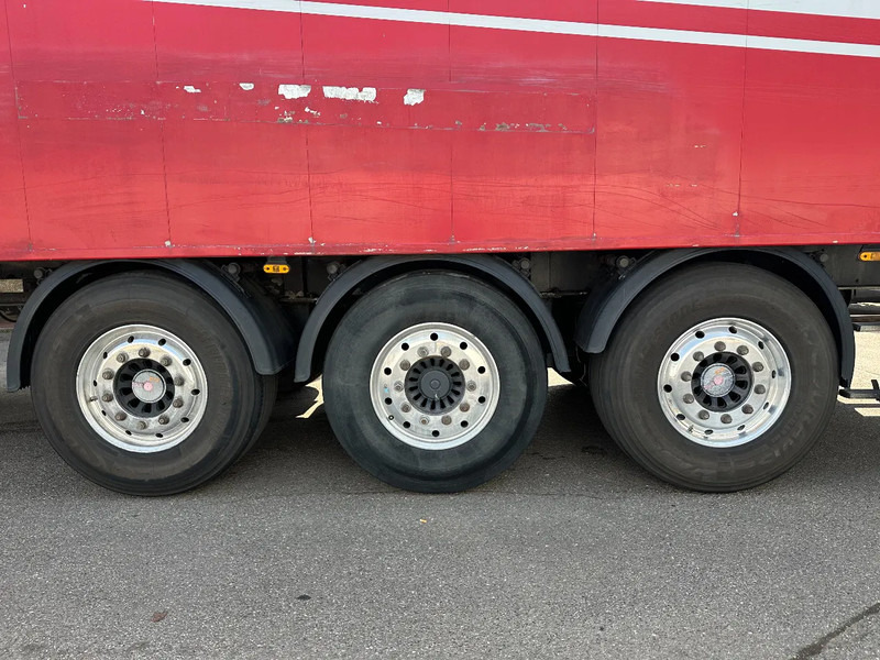 Moving floor semitrailer Knapen Trailers Walkingfloor Schubboden  K200 Boden !TOP 85 Prozent Liftachse