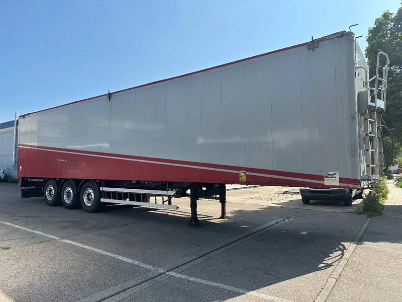 Moving floor semitrailer Knapen Trailers Walkingfloor Schubboden  K200 Boden !TOP 85 Prozent Liftachse