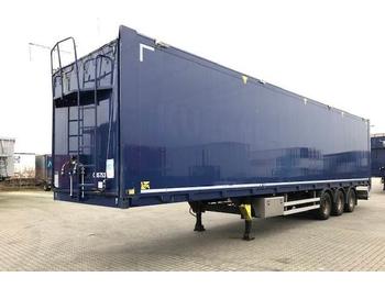 Moving floor semitrailer Kraker 93 M3 Hydraulisk Sideåbning