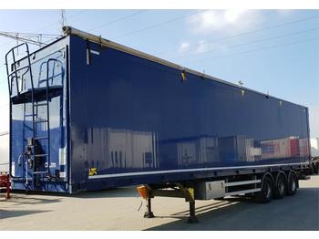Moving floor semitrailer Kraker 93 M3 Hydraulisk side åbning
