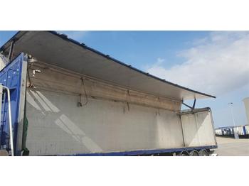 Moving floor semitrailer Kraker 93 M3 Hydraulisk sideåbning