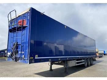 Moving floor semitrailer Kraker 93 M3, New Cargofloor