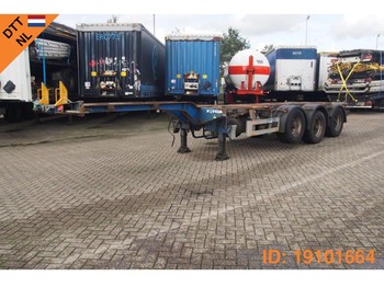Containerbil/ Växelflak semitrailer Pacton Polyvalent skelet 20-30-40-45 ft: bild 1