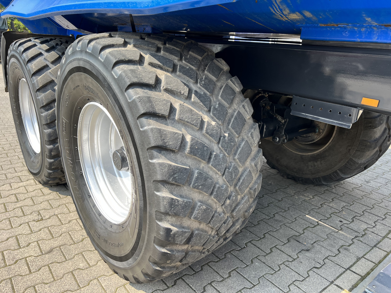 Tippbil semitrailer REISCH RTWK-200KS.550 Agro Kippauflieger: bild 10