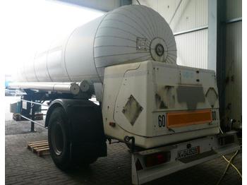 Tanktrailer för transportering gas Robine CO2, Carbon dioxide, gas, uglekislota: bild 4