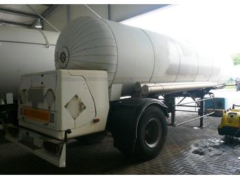 Tanktrailer för transportering gas Robine CO2, Carbon dioxide, gas, uglekislota: bild 3