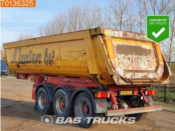 Tippbil semitrailer Schmitz Cargobull SKI 24 3 axles 24m3 Steel Tipper Liftachse: bild 1