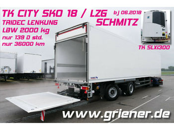 Kyl/ Frys semitrailer Schmitz Cargobull SKO 18/ LZG / TRIDEC LENKUNG / LBW 2000 kg /CITY: bild 1