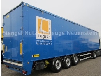  Legras 3-Achs Auflieger Schubboden 93m³Liftachse - Skåp semitrailer