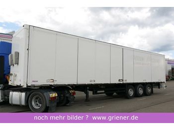 Skåp semitrailer Schmitz Cargobull SKO 24/ FALTWAND / SEITLICHE TÜREN /LIFT