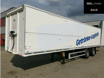 Dryckestransport semitrailer System Trailer / TRIDEC Lenkachse / Ladeborwand: bild 1