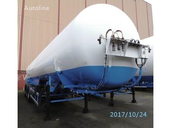 Tank semitrailer KLAESER GAS, Cryogenic, Oxygen, Argon, Nitrogen