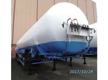 Tank semitrailer KLAESER GAS, Cryogenic, Oxygen, Argon, Nitrogen