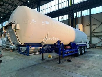 Tank semitrailer KLAESER GAS, Cryogenic, Oxygen, Argon, Nitrogen Gastank