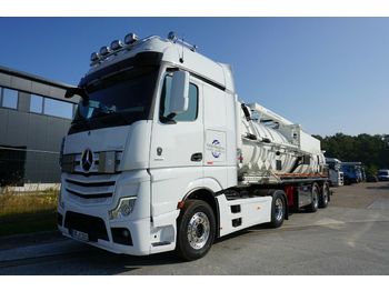 Tank semitrailer Schrader MB Actros 1851 Schrader ADR Saug-Druck Auflieger
