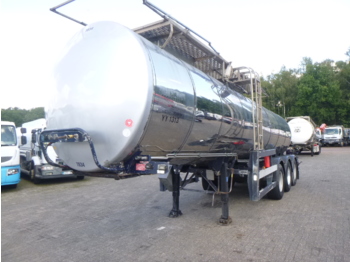 Clayton Food tank inox 23.5 m3 / 1 comp - Tanktrailer