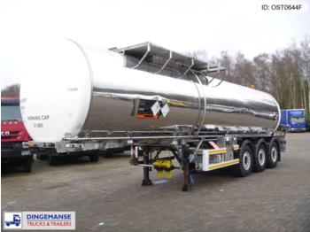 Crossland Bitumen tank inox 31.8 m3 / 1 comp - Tanktrailer