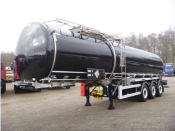 Crossland Bitumen tank inox 33.4 m3 + heating / ADR/GGVS - Tanktrailer