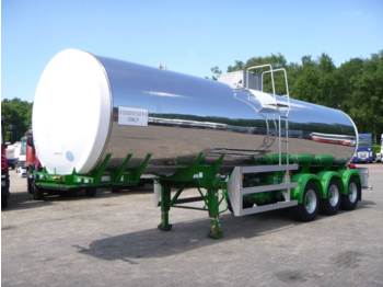 Crossland Food (milk) tank inox 30 m3 / 1 comp - Tanktrailer