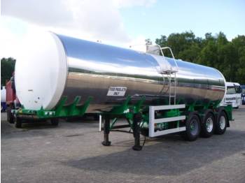 Crossland Food (milk) tank inox 30 m3 / 1 comp - Tanktrailer