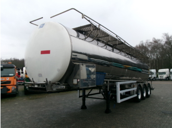 Crossland Food tank inox 35 m3 / 1 comp + pump - Tanktrailer