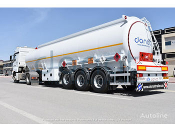 DONAT Aluminum Fuel Tanker with Bottom Loading - Tanktrailer