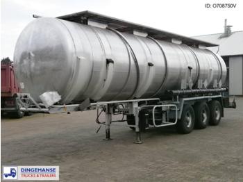 Maisonneuve Chemicals inox 35 m3 / 4 comp. - Tanktrailer