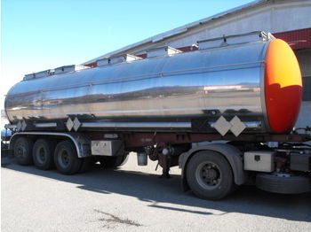  *VIBERTI* CHEMIE INOX 3 x ROOMS/31.540L - Tanktrailer