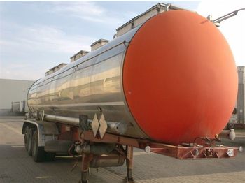  *VIBERTI* INOX CHEMIE TRANSPORT 3xKAMER 31.540L - Tanktrailer