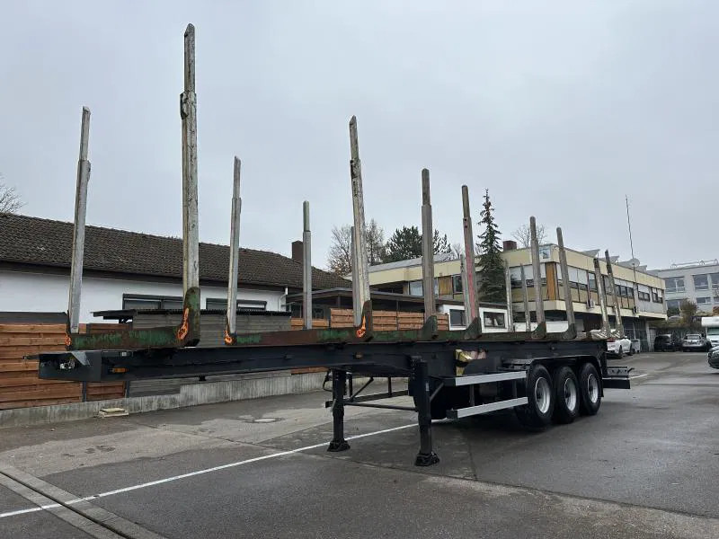 Timmertrailer Doll Holzauflieger 34 to EXTE Rungen TÜV NEU! BOFA Holzauflieger 34 to EXTE Rungen TÜV NEU!