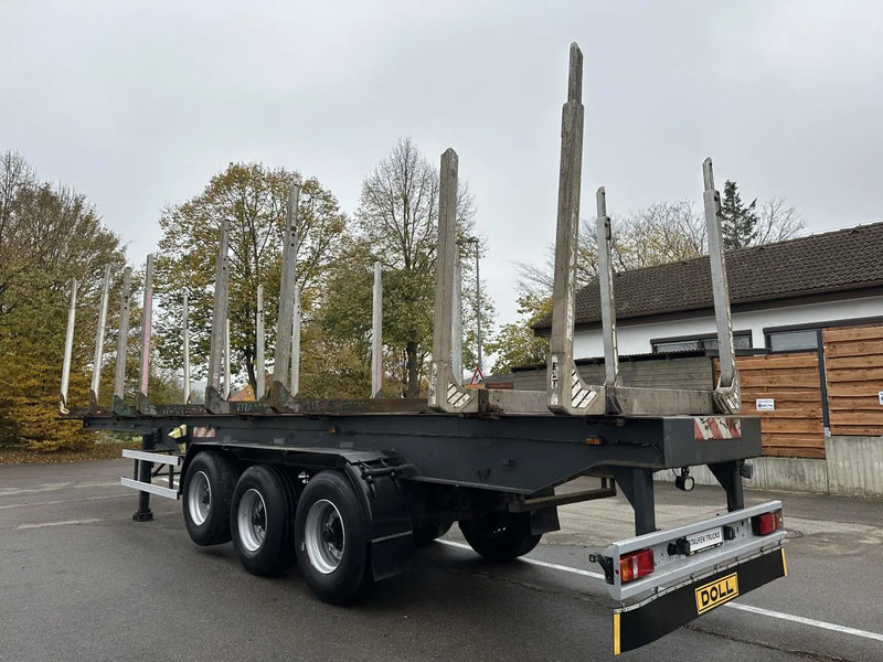 Timmertrailer Doll Holzauflieger 34 to EXTE Rungen TÜV NEU! BOFA Holzauflieger 34 to EXTE Rungen TÜV NEU!