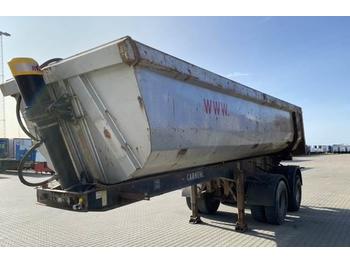 Tippbil semitrailer Carnehl 27 M3 Harddox