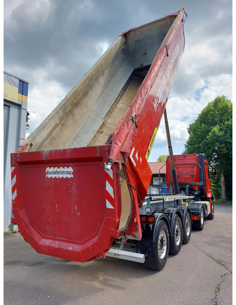 Tippbil semitrailer Kempf Kipp-SANH*HARDOX*31 m³ *Lift*Alcoa