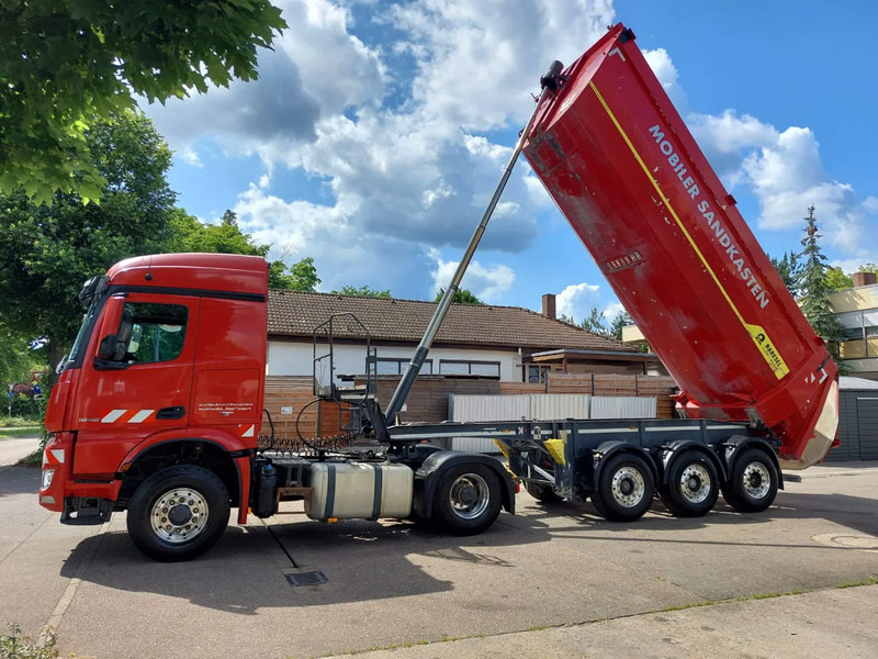 Tippbil semitrailer Kempf Kipp-SANH*HARDOX*31 m³ *Lift*Alcoa