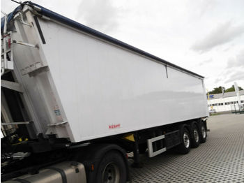 Tippbil semitrailer Kempf SM039 Alu-Mulde 55m³
