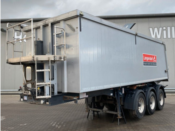 Tippbil semitrailer Langendorf SKA 24/30 |ALU 34m³*Getreide*Luft-Lift*BPW*Plane 