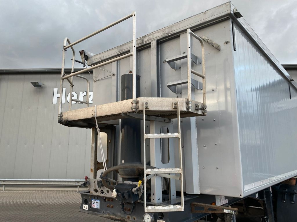 Tippbil semitrailer Langendorf SKA 24/30 |ALU 34m³*Getreide*Luft-Lift*BPW*Plane