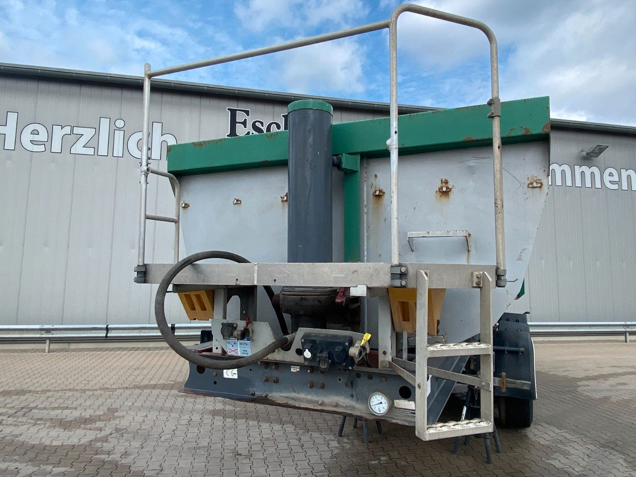 Tippbil semitrailer Langendorf SKS-HS 24/29 | Stahl 23m³*Luft-Lift*BPW*EBS