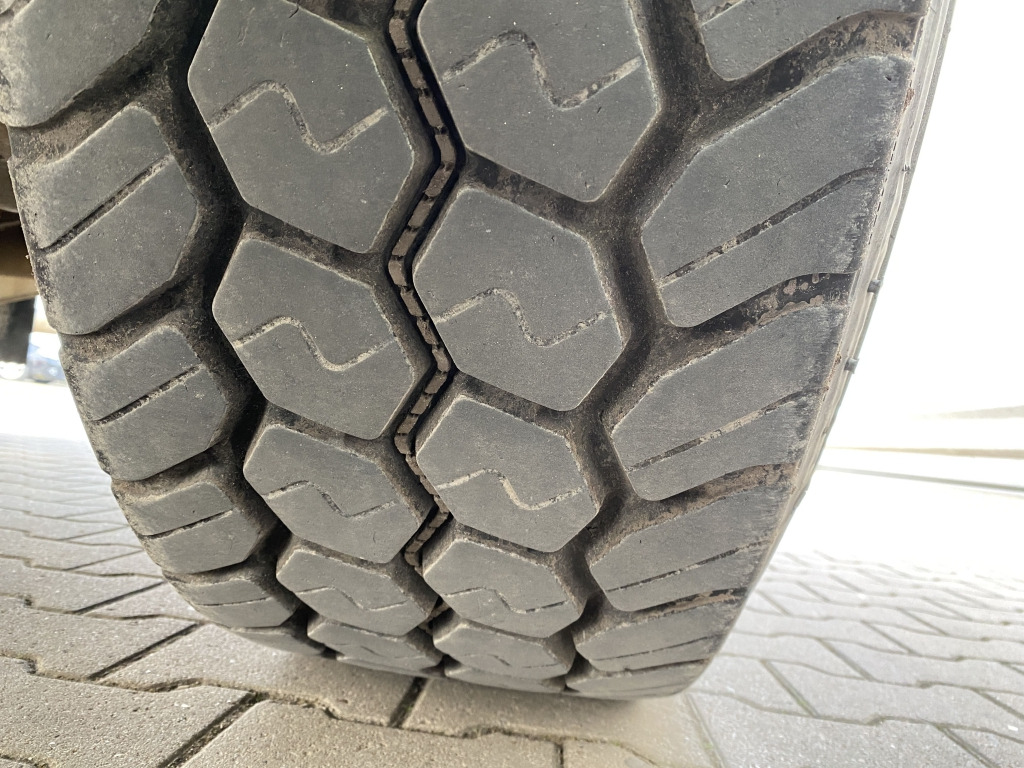Tippbil semitrailer Langendorf Stahlmulde