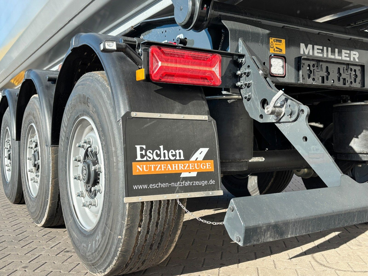 Tippbil semitrailer Meiller MHPS 44.3-N | NEW*Grandload*Stahl 25m³*Luft-Lift