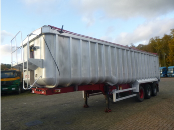 Montracon Tipper trailer alu 53.6 m3 + tarpaulin - tippbil semitrailer