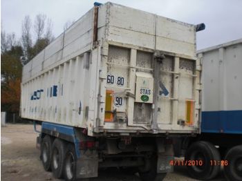 Stas 3 AXLE STEEL SUSPENSION TIPPER - Tippbil semitrailer