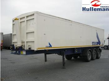 Stas S300 CX KIPAUFLEGER 50CM3 - Tippbil semitrailer