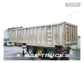 TISVOL 33m³ AluKipper Liftachse SVAL /3E - Tippbil semitrailer