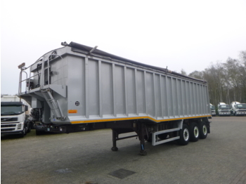 Wilcox Tipper trailer alu 48.5 m3 + tarpaulin - Tippbil semitrailer