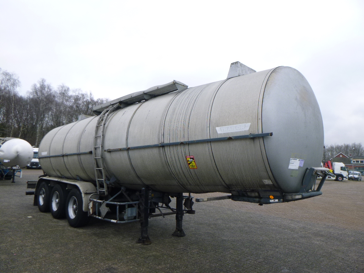 Tanktrailer för transportering bränsle Trailor Heavy oil / bitumen tank steel 31.1 m3 / 1 comp: bild 2