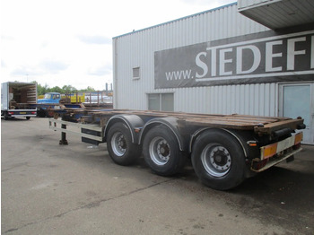 Containerbil/ Växelflak semitrailer Wielton NS34P , Container trailer , 3 ROR axles , drum brakes , air suspension: bild 5